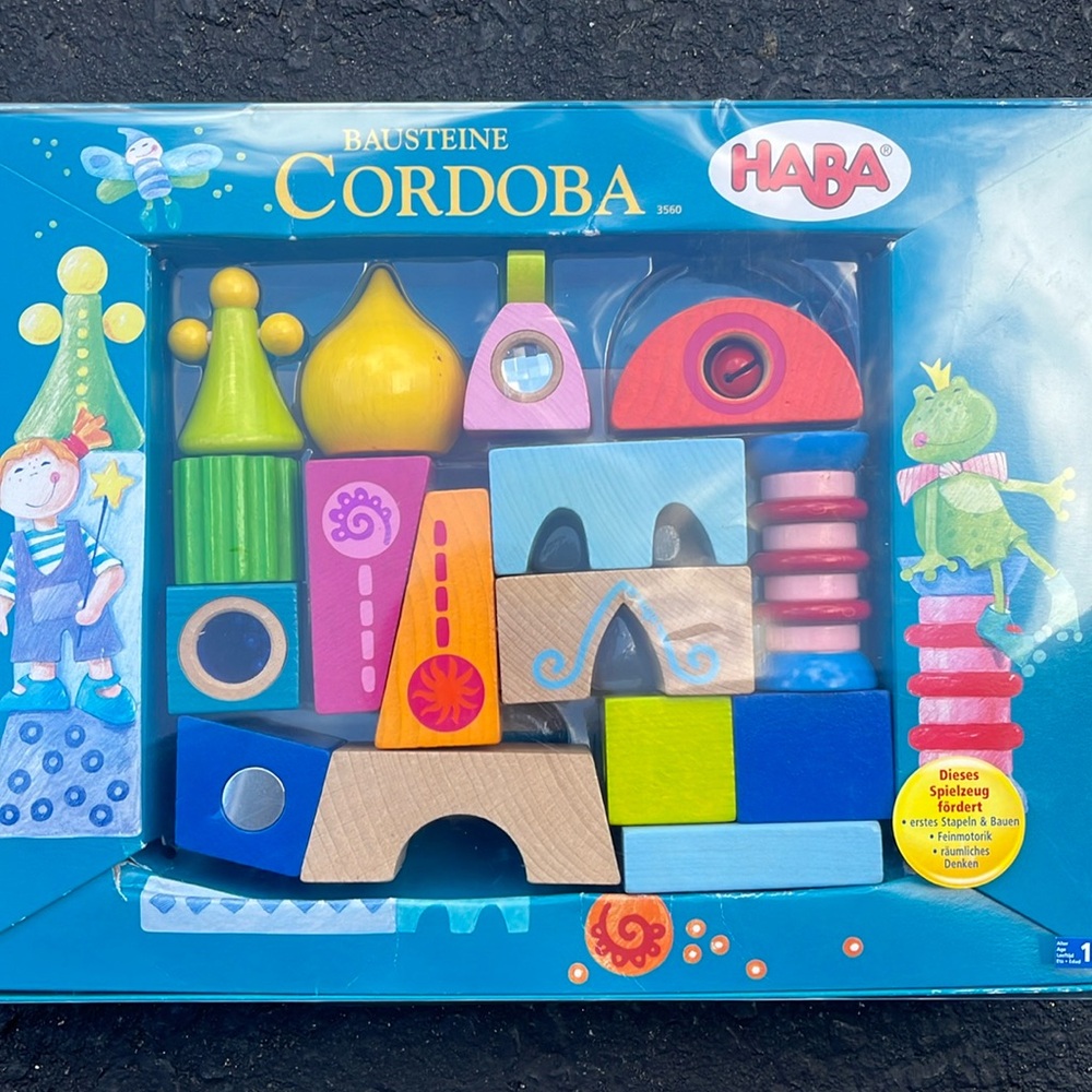 Cordoba wooden building blocks